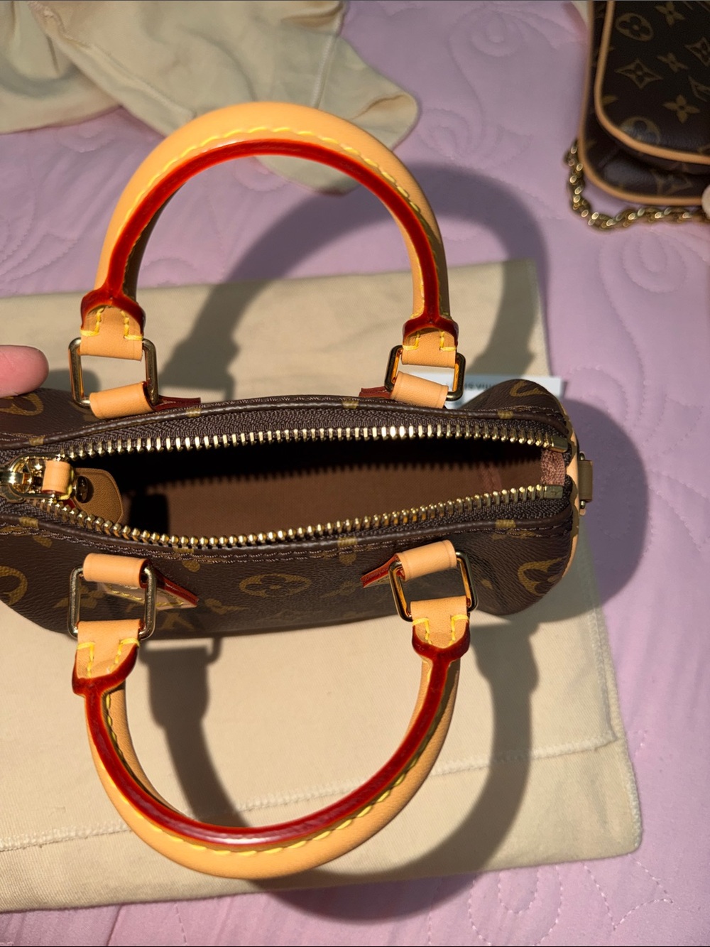 Louis Vuitton Monogram nano Speedy - Picture 7 of 10